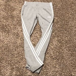 3 stripped brand new adidas sweatpants